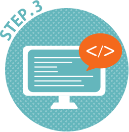 STEP3 ホームページにタグを埋め込む